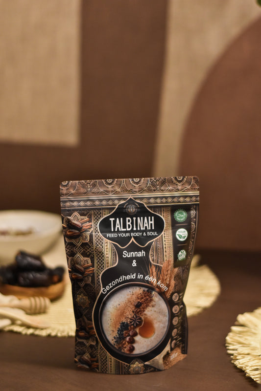 Talbinah volkoren gerstemeel verpakking